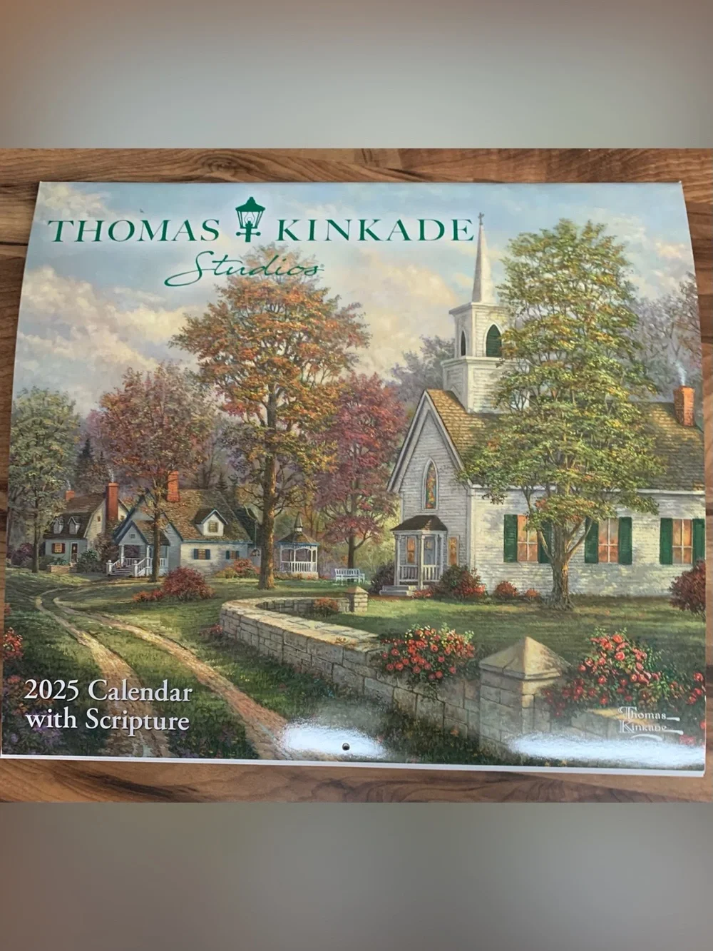 Thomas Kinkade Studios 2026 Deluxe Wall Calendar - Clean & No Writing